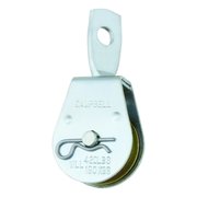 Campbell Chain & Fittings Campbell 1-1/2 in. D Zinc Plated Steel Swivel Eye Single Sheave Swivel Eye Pulley T7550301